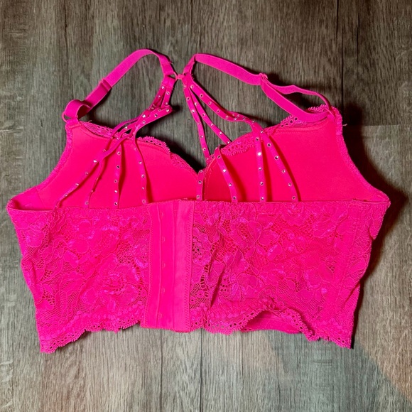 La SENZA Pink Underwire Bra with Statement Back Straps - Picture 5 of 7